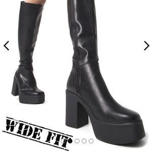 Lamoda Slick Nick Boots ✨🪩 (WIDE CALF)